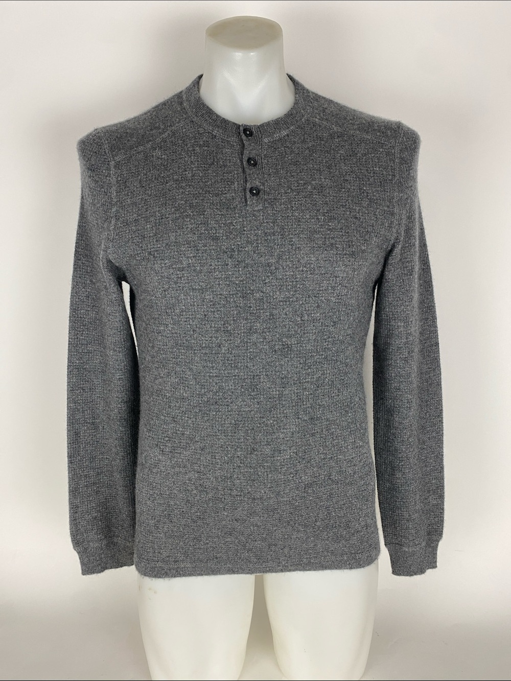 Autumn Cashmere Pure Cashmere Polo Sweater Men’s Size Small